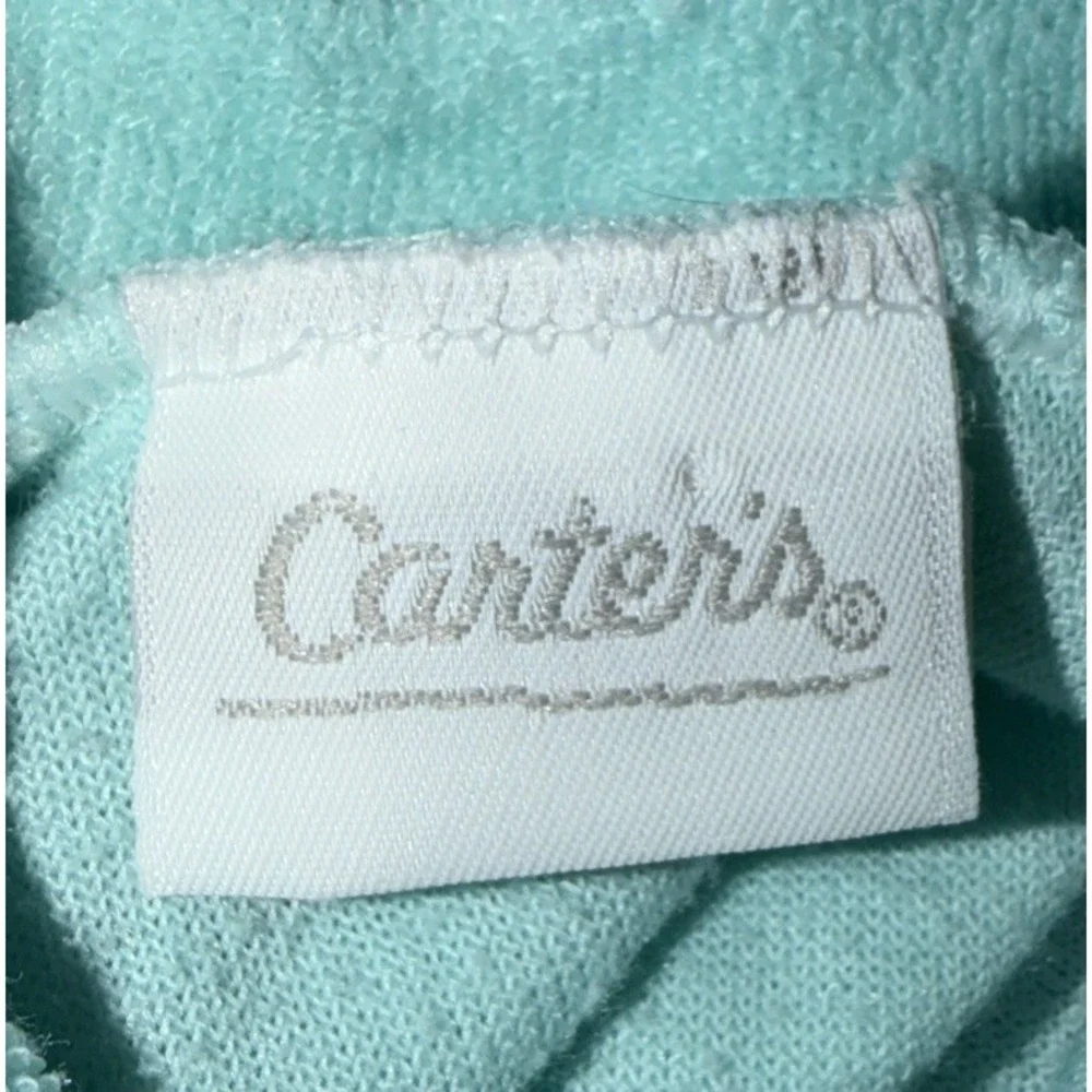 Vintage Carter's TerryCloth Baby Boys Sleeper w/ Rocking Horse Small‎ 0-3 Months